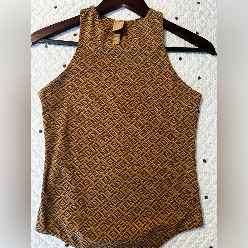 Skims x Fendi sleeveless bodysuit size Med - Picture 5 of 10